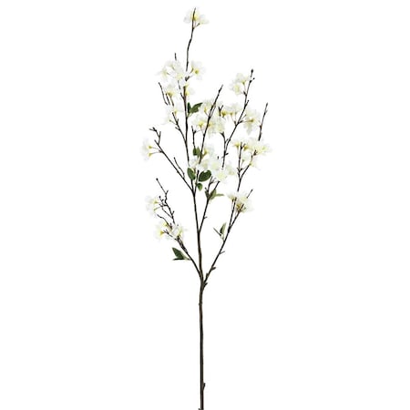 Vickerman 40 in. Artificial White Cherry Blossom Spray, 48PK FD170501-3